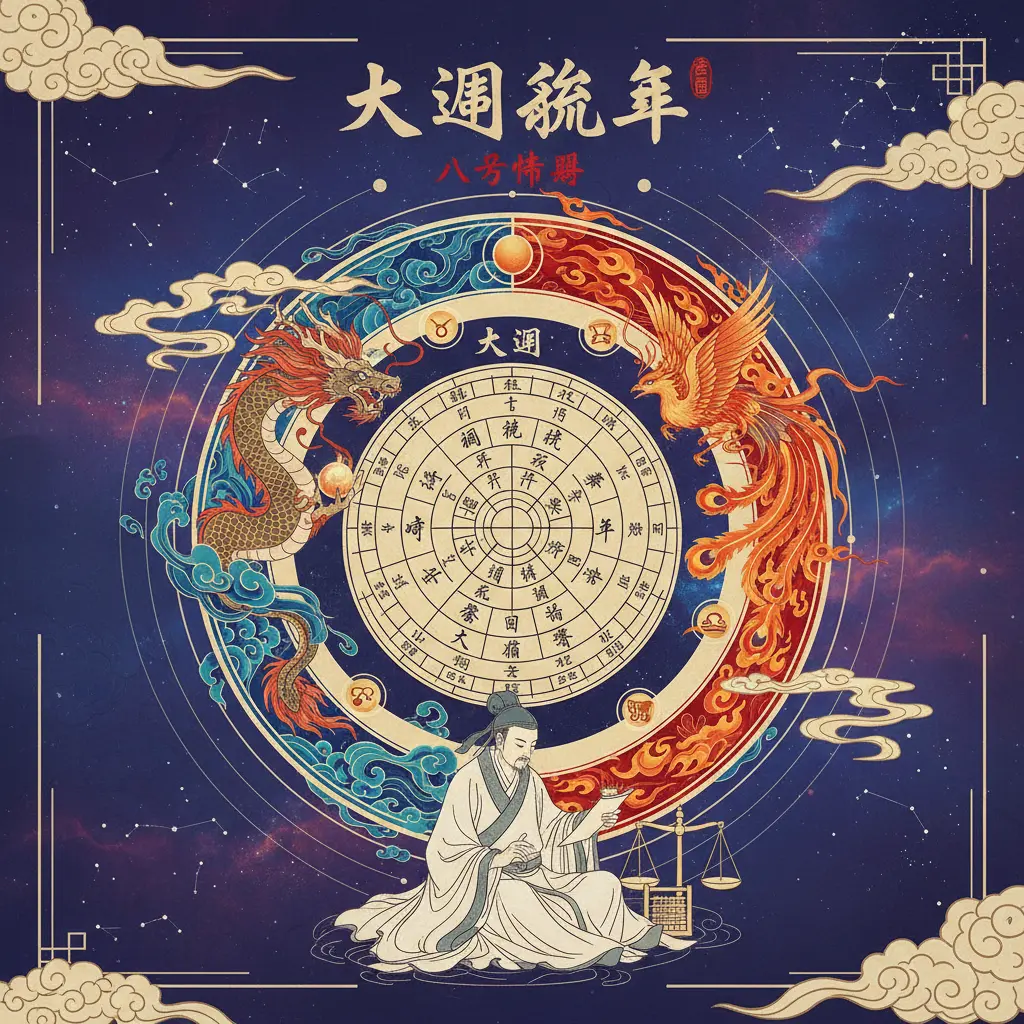 八字命盤 - 大運流年