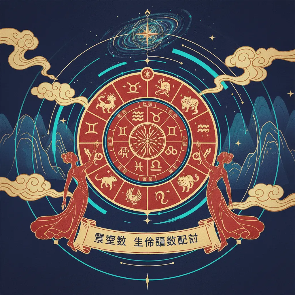 生命靈數配對 - 星座數