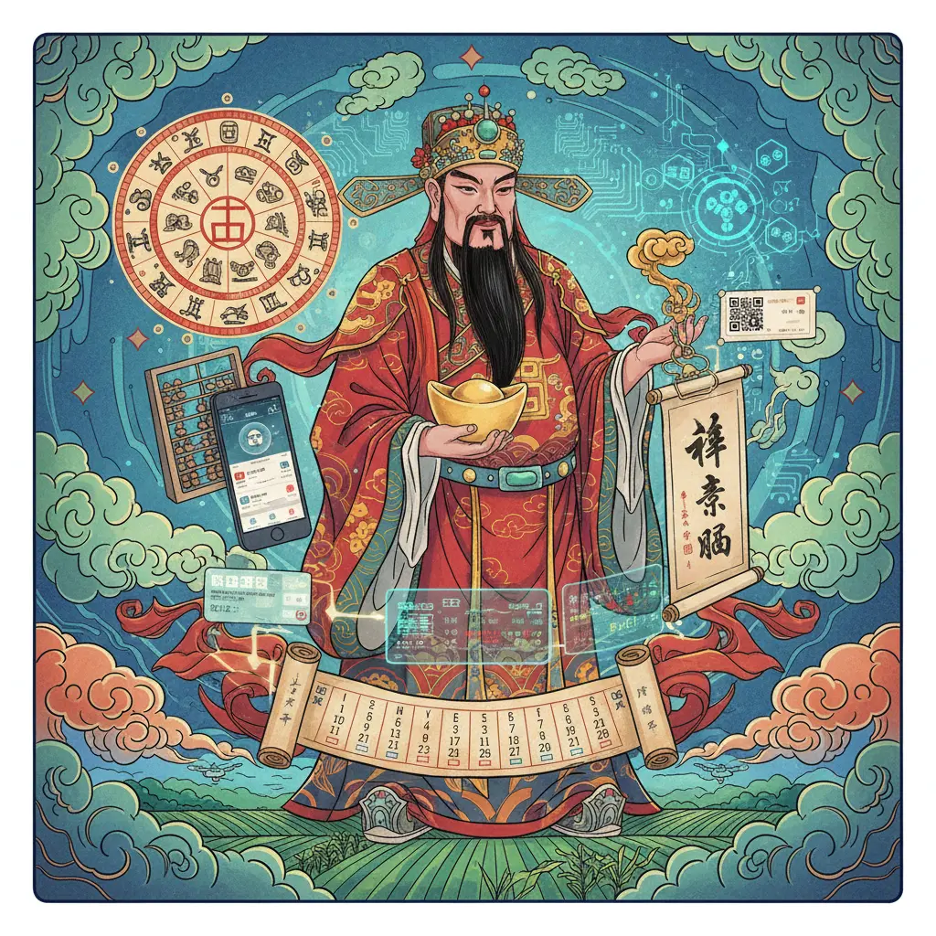 農民曆 - 財神