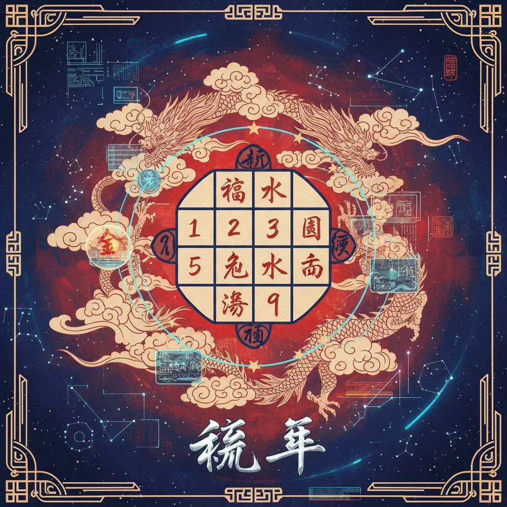 流年 - 九宮飛星圖
