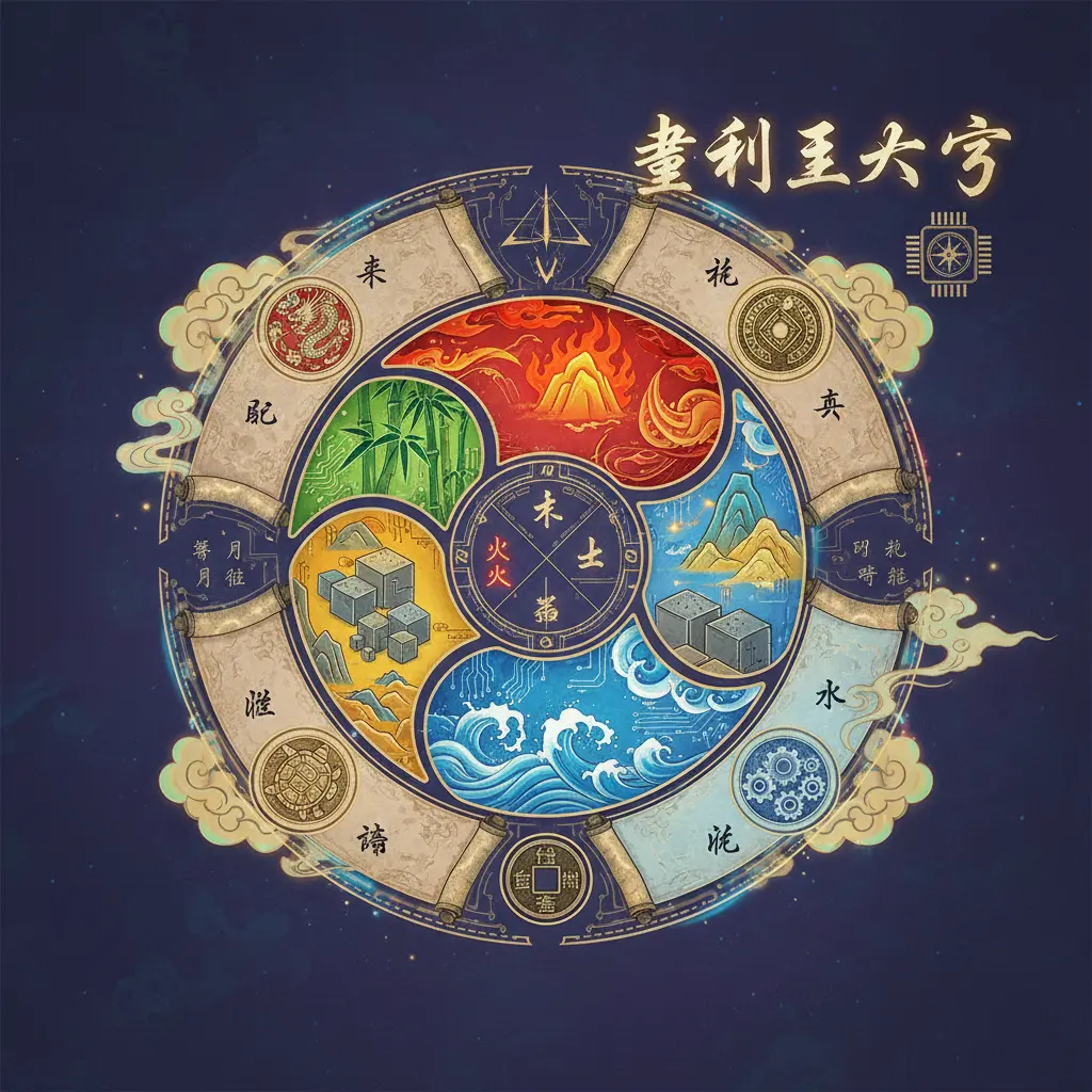 韋千里八字 - 五行