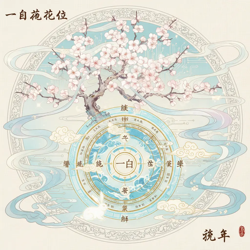 流年 - 一白桃花位