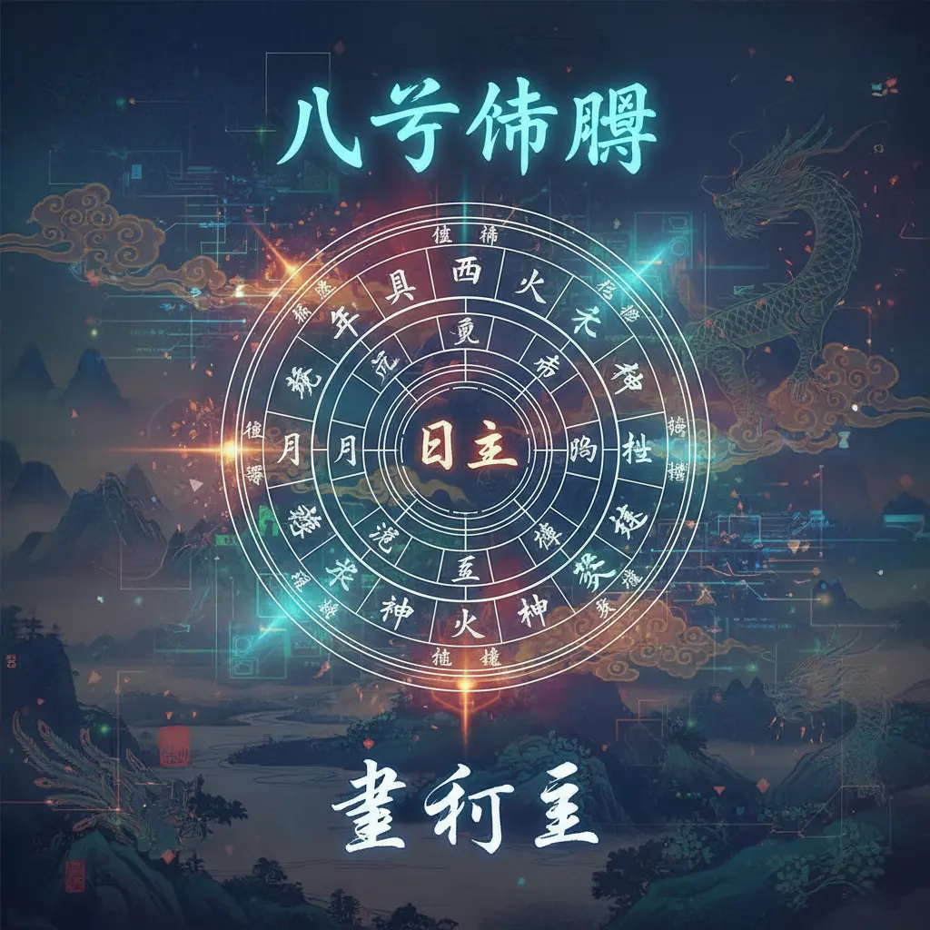 韋千里八字 - 八字命盤