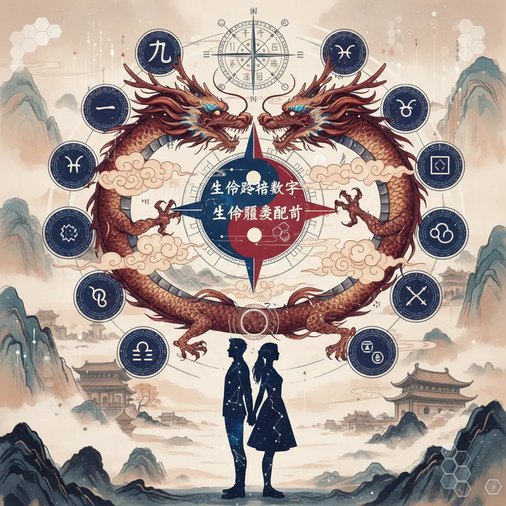 生命靈數配對 - 生命路徑數字