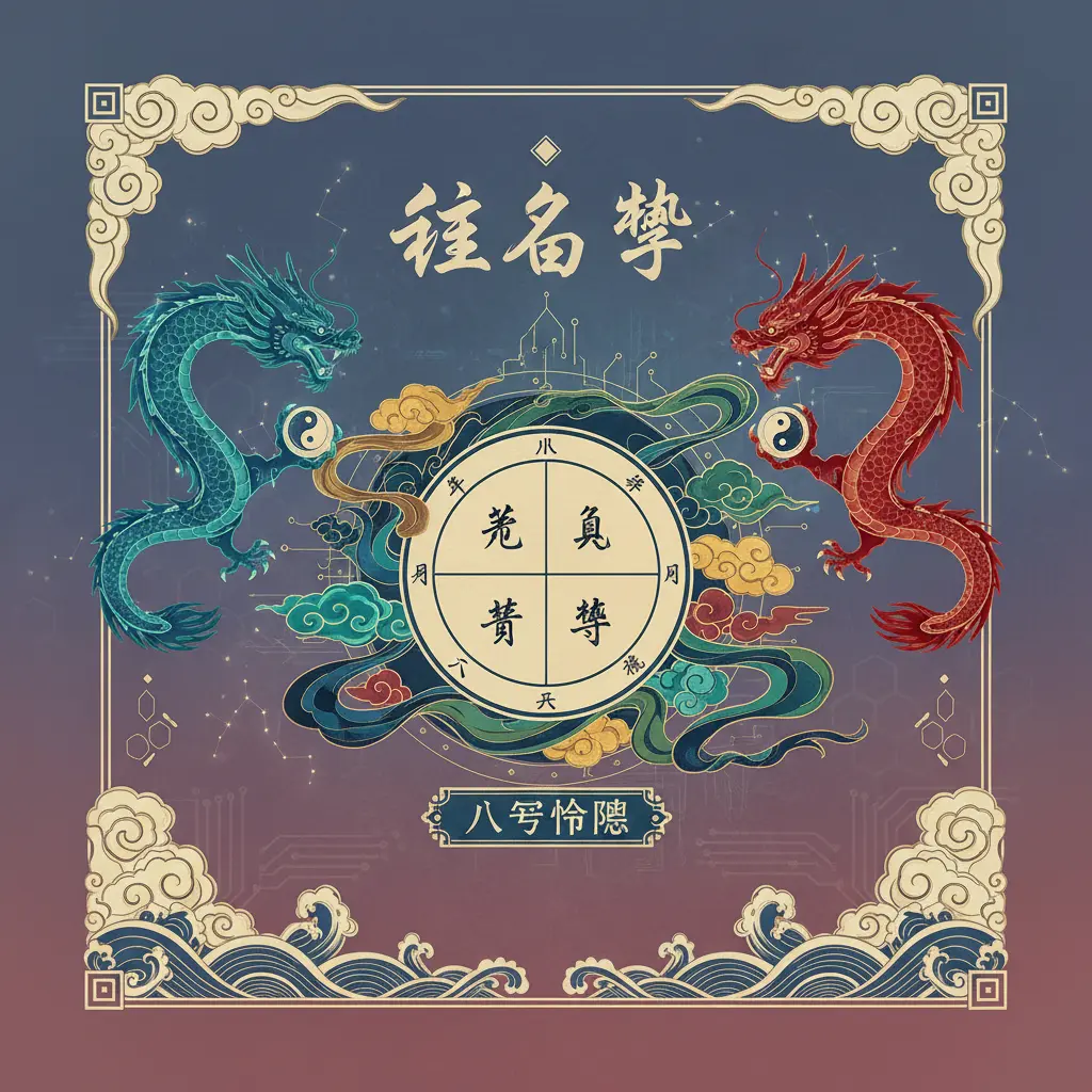 姓名學 - 八字命盤