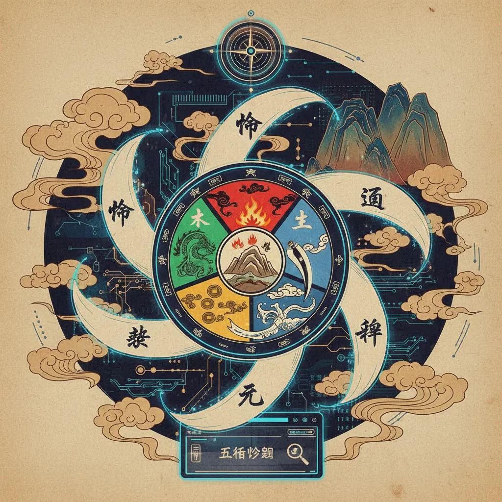 五行查詢 - 命理