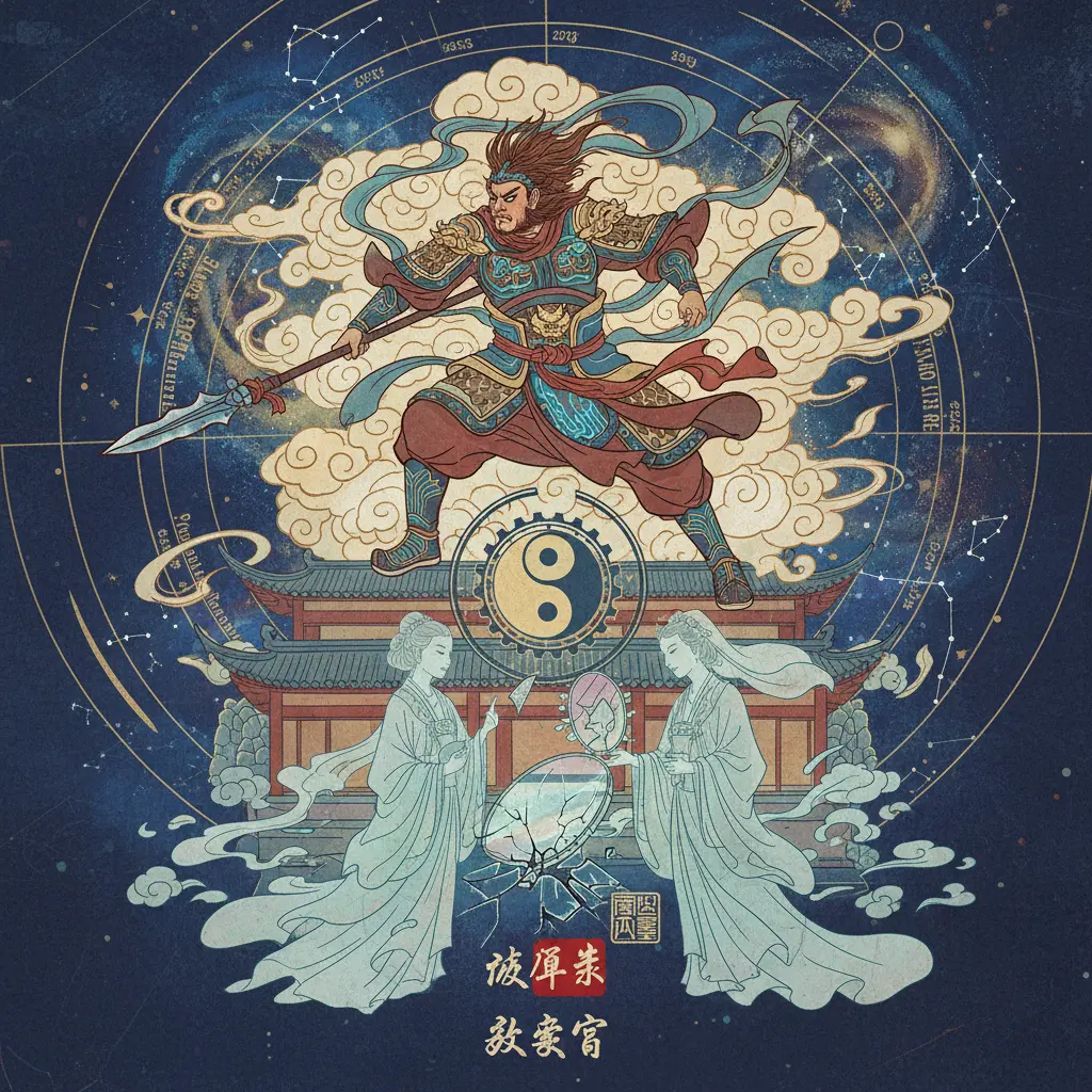 夫妻宮 - 破軍星